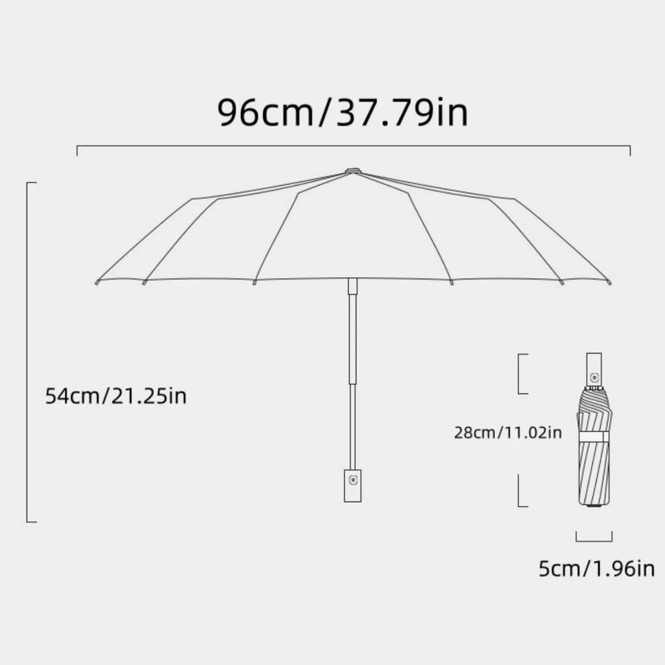 Premium Quality Automatic Umbrella For Sunny And Rainy Days