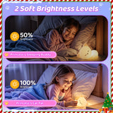 Night Light Cute Cat Silicone Lamp