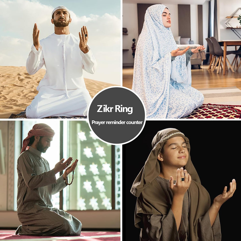 iQibla Zikr Ring Lite  Smart Digital Tasbih Counter