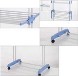 Attachable 3-Layer Clothes Drying Rack