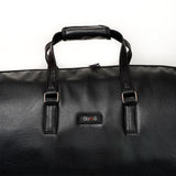 - Leather Garment Duffle & Free Crossbody Bag -
