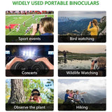 Portable 20X50 Anti-slip Binocular Telescope BAK4 FMC 20X Low Light Night Vision Binoculars