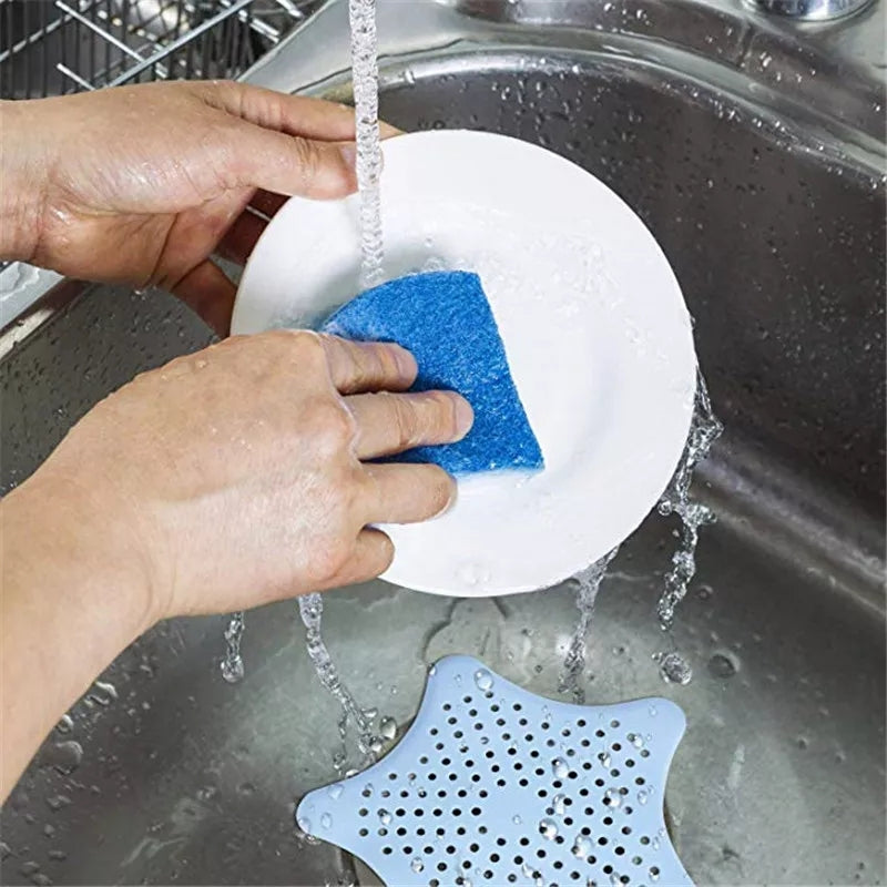 4Pcs Sewer Outfall Strainer Bathroom Sink Filter Antiblocking