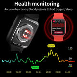 WS93 MAX Full Touch SmartWatch, Heart Rate Fitness Tracker