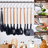 19-Pieces Silicone Kitchen Utensil Set