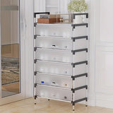 Hashmart Dust Proof Shoe Rack – Covered Shoe Storage Organizer