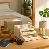 3-Drawer Acrylic Jewellery Organzier
