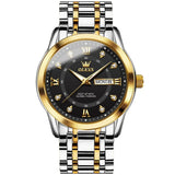 Dinar Brand Luxury Men's Fashion Stainless Steel Watch
