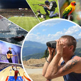 Askco High Power 10x25 Binoculars Waterproof for Outdoor