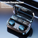 M10 Stereo Bluetooth Wireless Earbuds With LED Digital Display