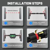 Premium Door Pull-Up Bar - Heavy Duty Home Gym Rod