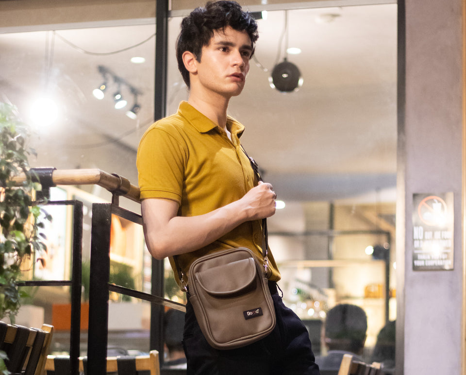 Premium Leather Crossbody Bag - Limited Edition