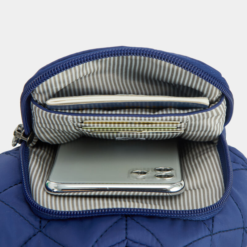Crossbody Bag W/ Water-Bottle Compartment