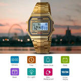 Skmei Top Brand Luxury Stainless Steel Chrono Sport Watch