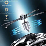 Car Airfeshener Auto Rotating Solar Helicopter