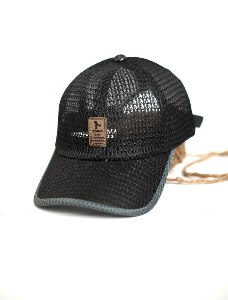 Black R Mesh premium cap