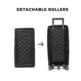 Leather Garment Duffle + Free Crossbody Bag