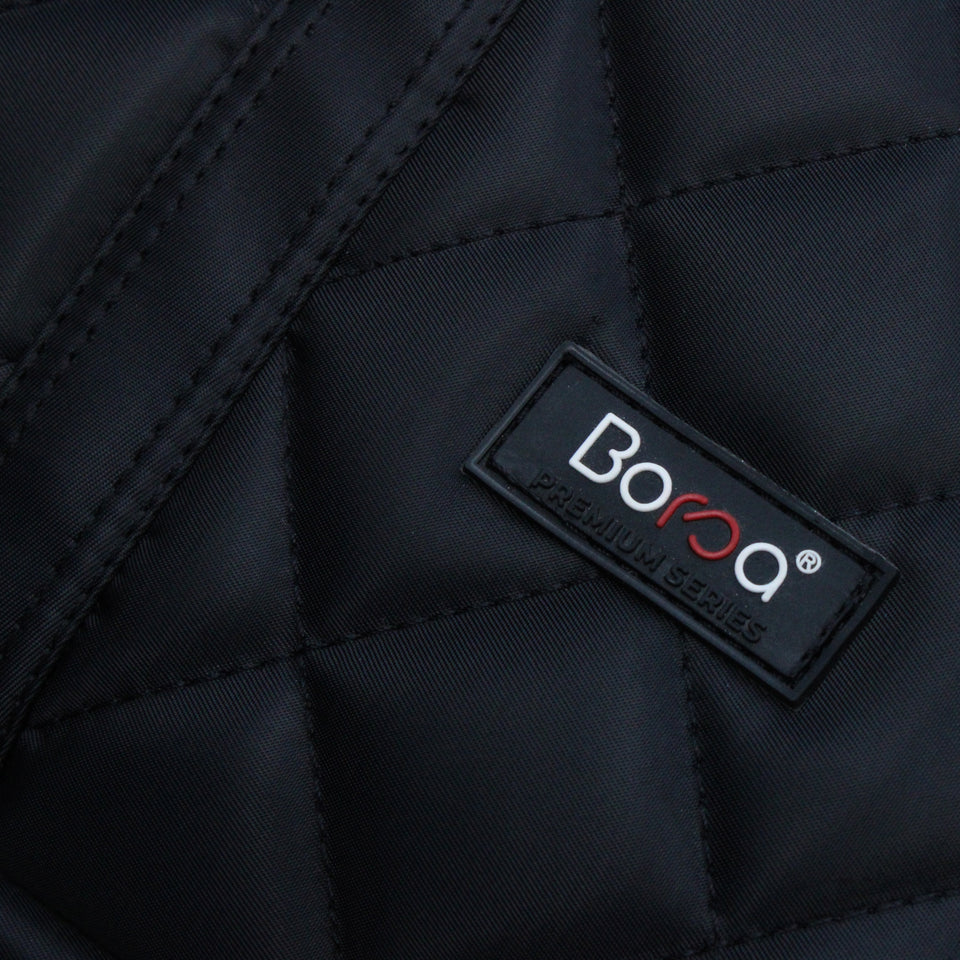 PREMIUM BLACK QUILTED DUFFLE BAG + FREE GIFT