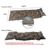 Air mattress with pillow