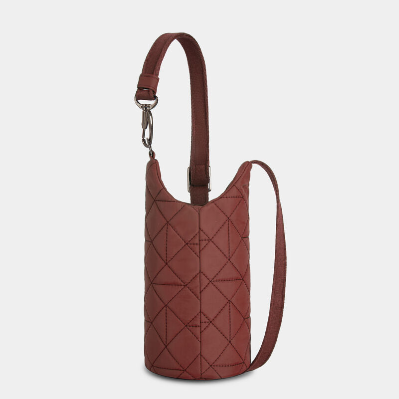 Crossbody Bag W/ Water-Bottle Compartment