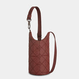 Crossbody Bag W/ Water-Bottle Compartment
