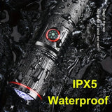 Powerful LED Flashlight Rechargeable Portable Torch White Laser Outdoor Light