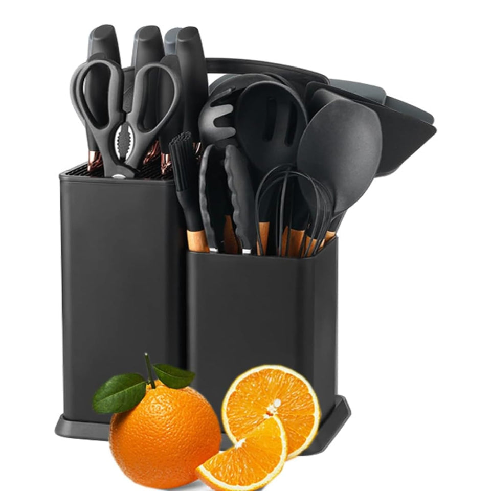19-Pieces Silicone Kitchen Utensil Set