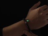 Birthmoon Beaded Bracelet (Black)