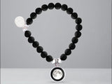 Birthmoon Beaded Bracelet (Black)