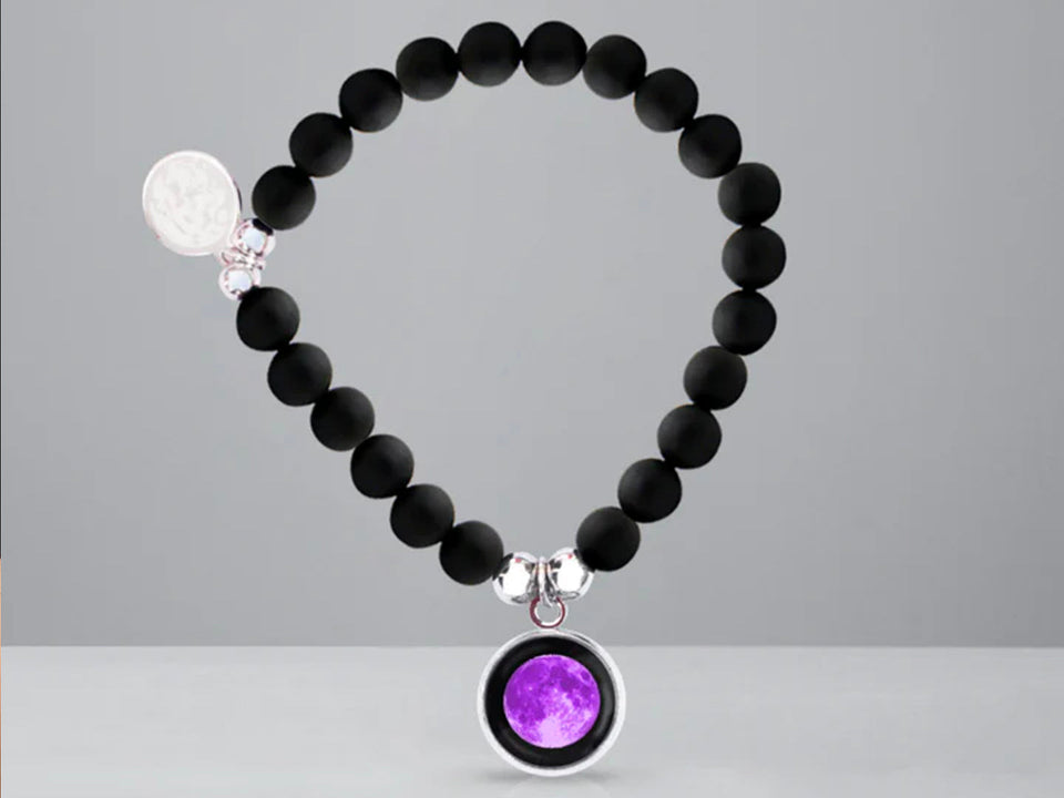 Beaded Bracelet Black (Luna In Color)