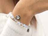 Beaded Bracelet White (Luna In Color)