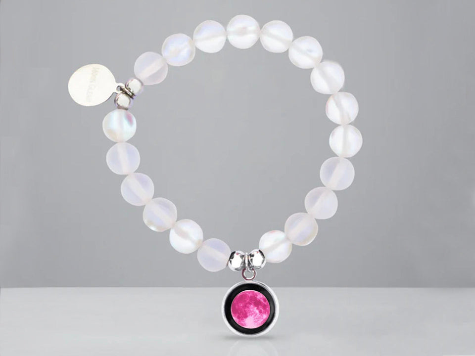 Beaded Bracelet White (Luna In Color)