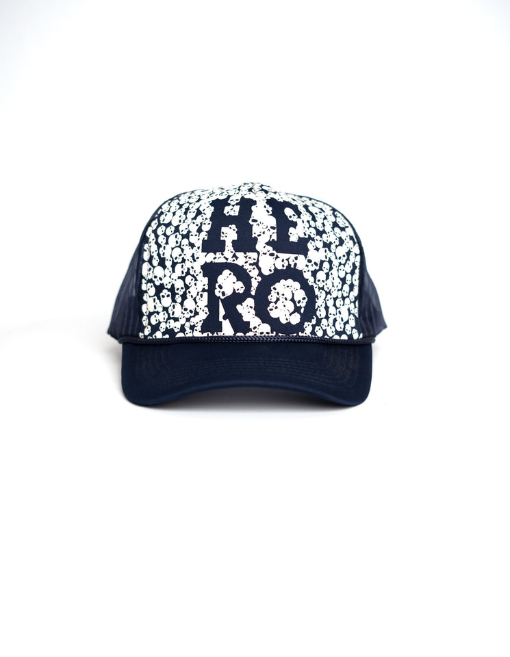 Blue Hero Net Cap