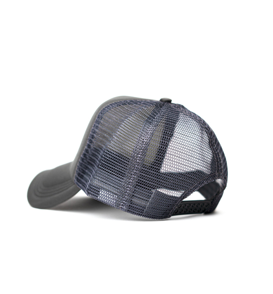HASH-MART Grey A Net Cap