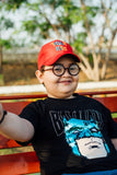Red Tiger Kids Cap