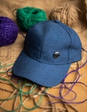 Blue Button Premium Cap