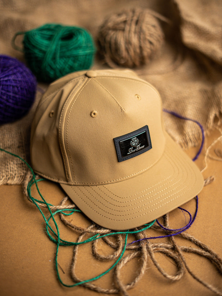 Cream Patch Premium Cap