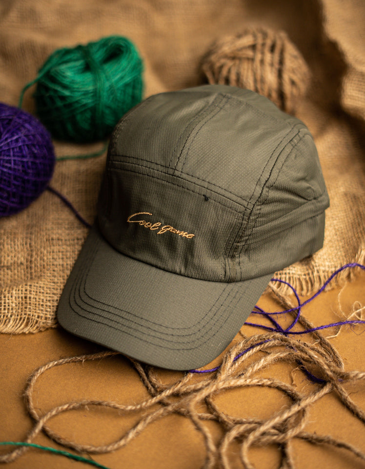 Green Creative sports Mesh Cap