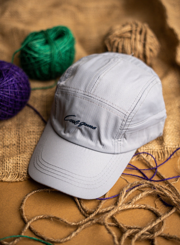 Grey Creative sports Mesh Cap