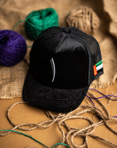 Black 1 Net Cap