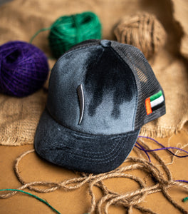 Grey 1 Net Cap
