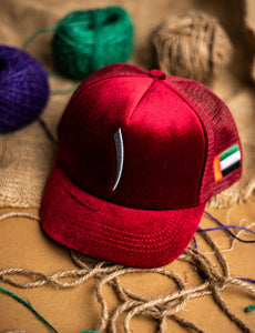 Red 1 Net Cap