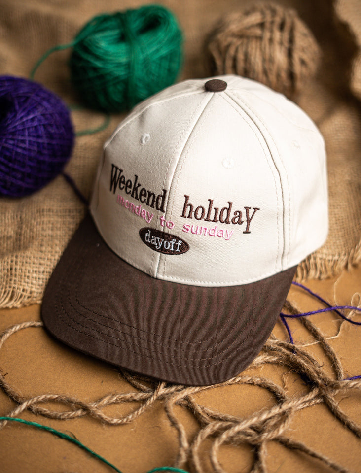 Brown Weekend Cap
