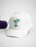White Green Tree Cap