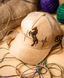 Biege Horse Premium Suede Cap
