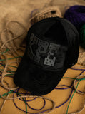 Black KPE Suede Cap