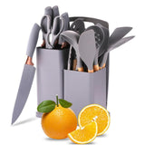 19-Pieces Silicone Kitchen Utensil Set