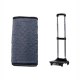 - Leather Garment Duffle & Free Crossbody Bag -