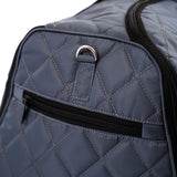 - Leather Garment Duffle & Free Crossbody Bag -