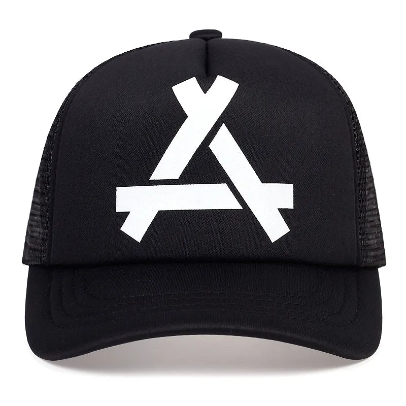 HASH-MART Black A Net Cap